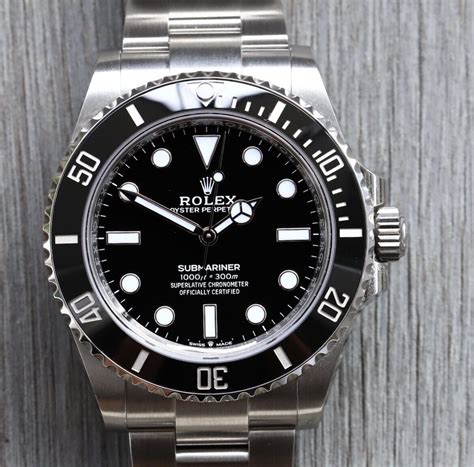 rolex submariner updated|2022 Rolex Submariner no date.